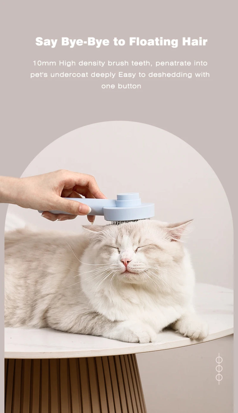 PawLush™ – Self-Cleaning Brush for Cats & Dogs
