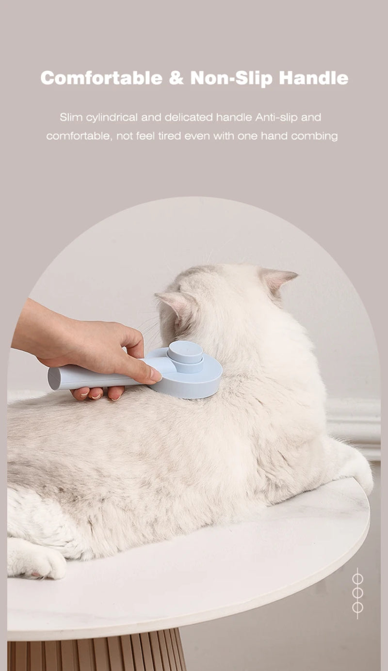 PawLush™ – Self-Cleaning Brush for Cats & Dogs